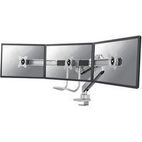 Neomounts flatscreen bureausteun - 3 monitoren - zilver