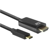 ACT AC7315 verloopkabel - USB-C naar HDMI - 2 meter