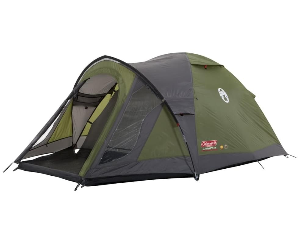 Coleman Darwin 3 Plus / 3 Persoons Tent - Groen