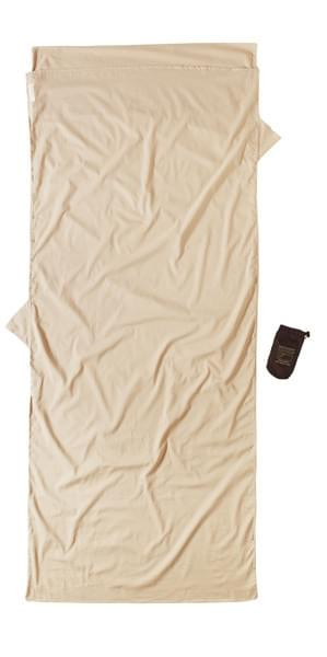 Cocoon Travelsheet Insectshield Egyptisch Katoen Lakenzak Beige