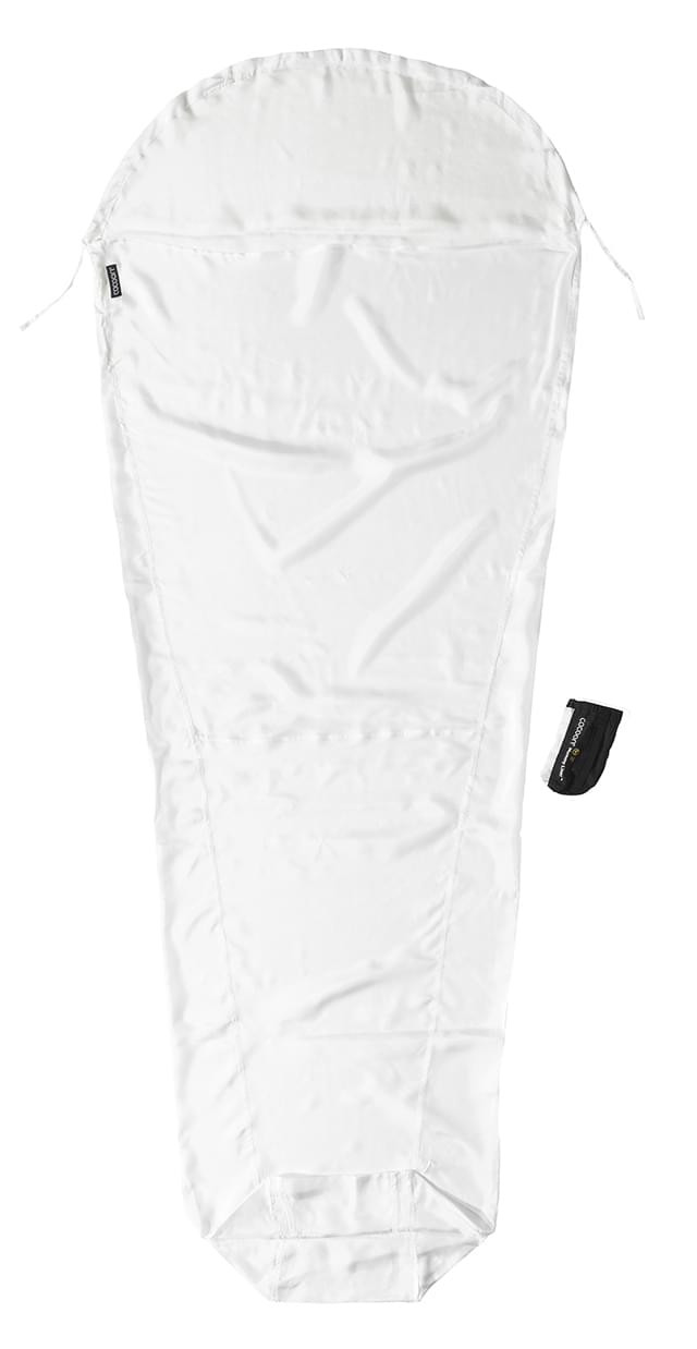 Cocoon Mummy Liner Zijde Lakenzak Wit