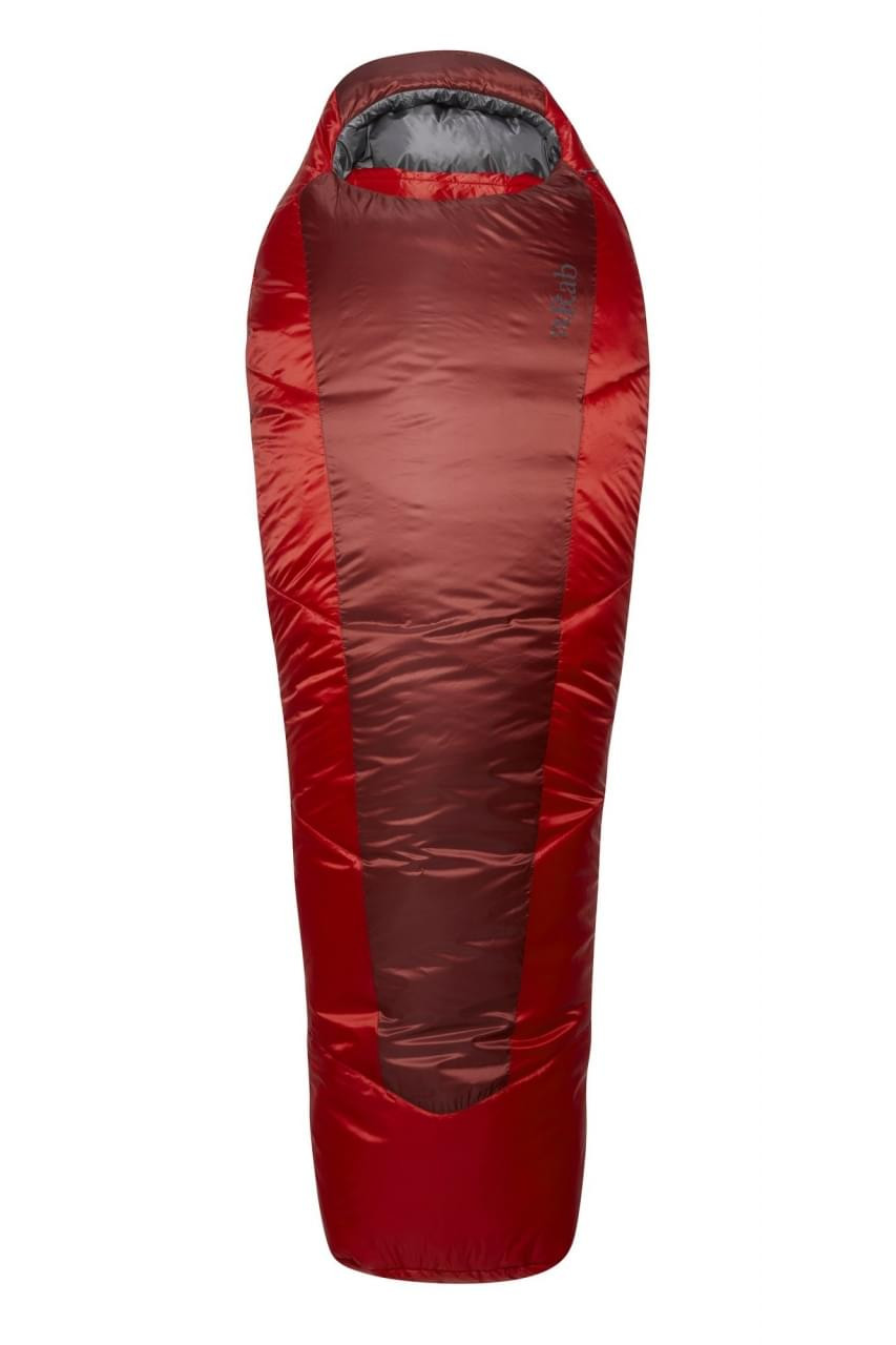 RAB Solar Eco 3 Long Mummy Slaapzak Synthetisch Rood