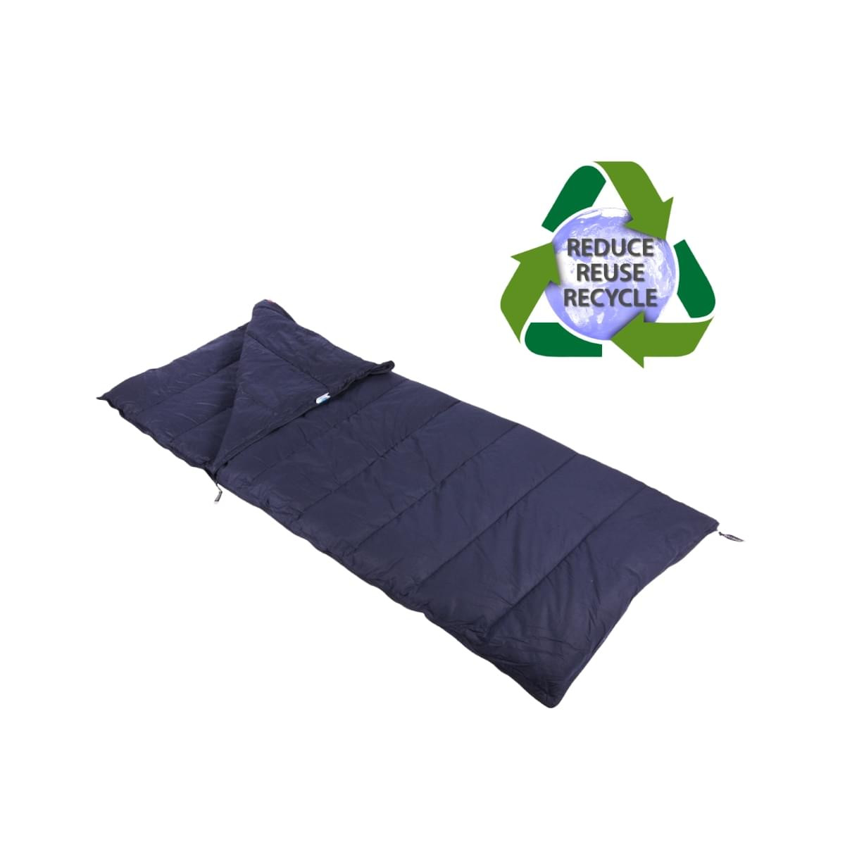 Polydaun Stormvogel ecoComfort Deken Slaapzak Synthetisch Blauw