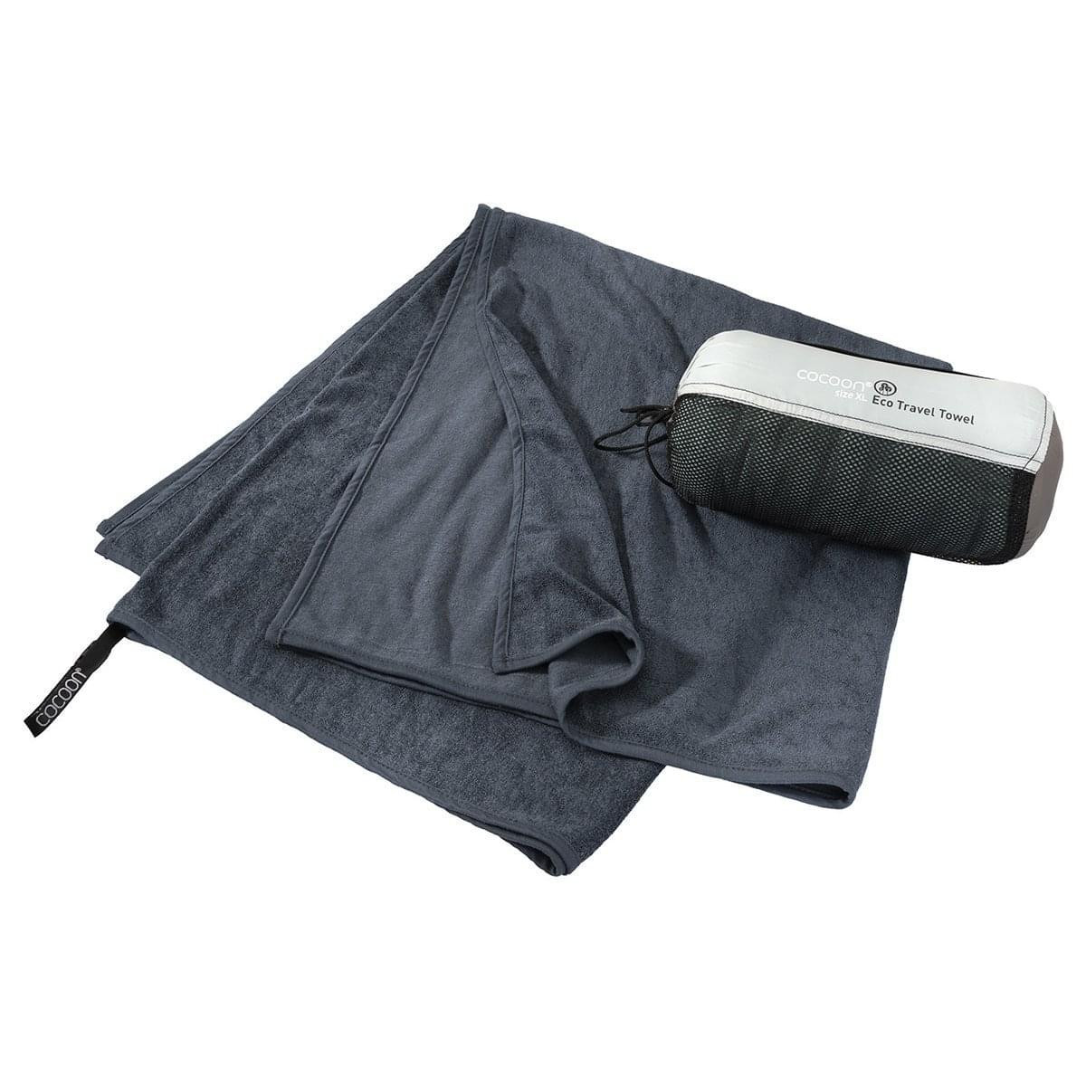 Cocoon Eco Travel Handdoek 150 x 80 cm Donkerblauw