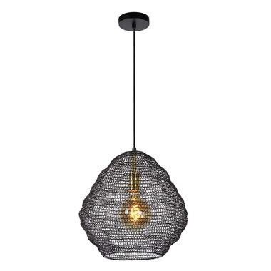 Lucide hanglamp Saar - zwart - Ø38 cm - Leen Bakker