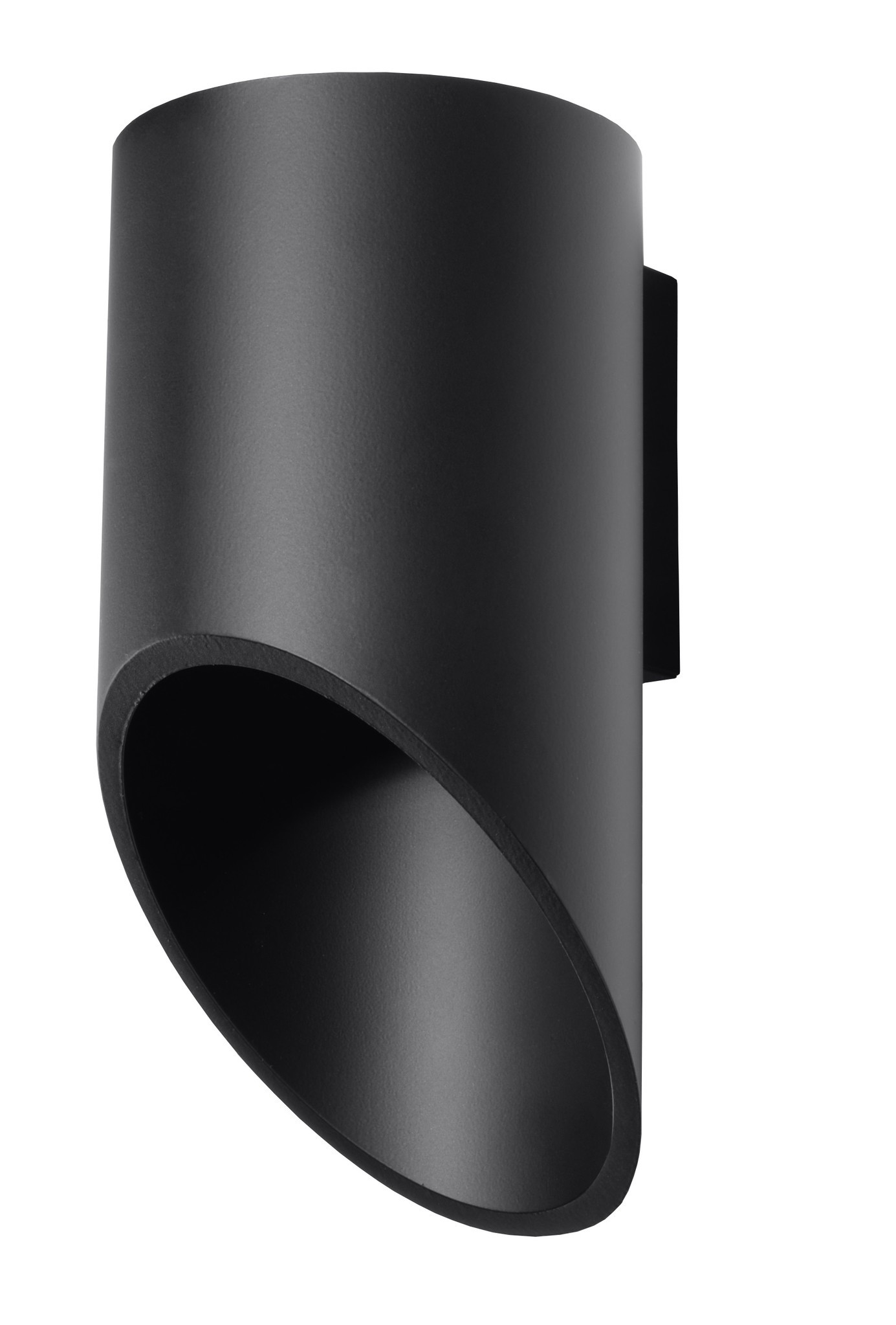 Sollux Wandlamp Penne H 20 cm zwart