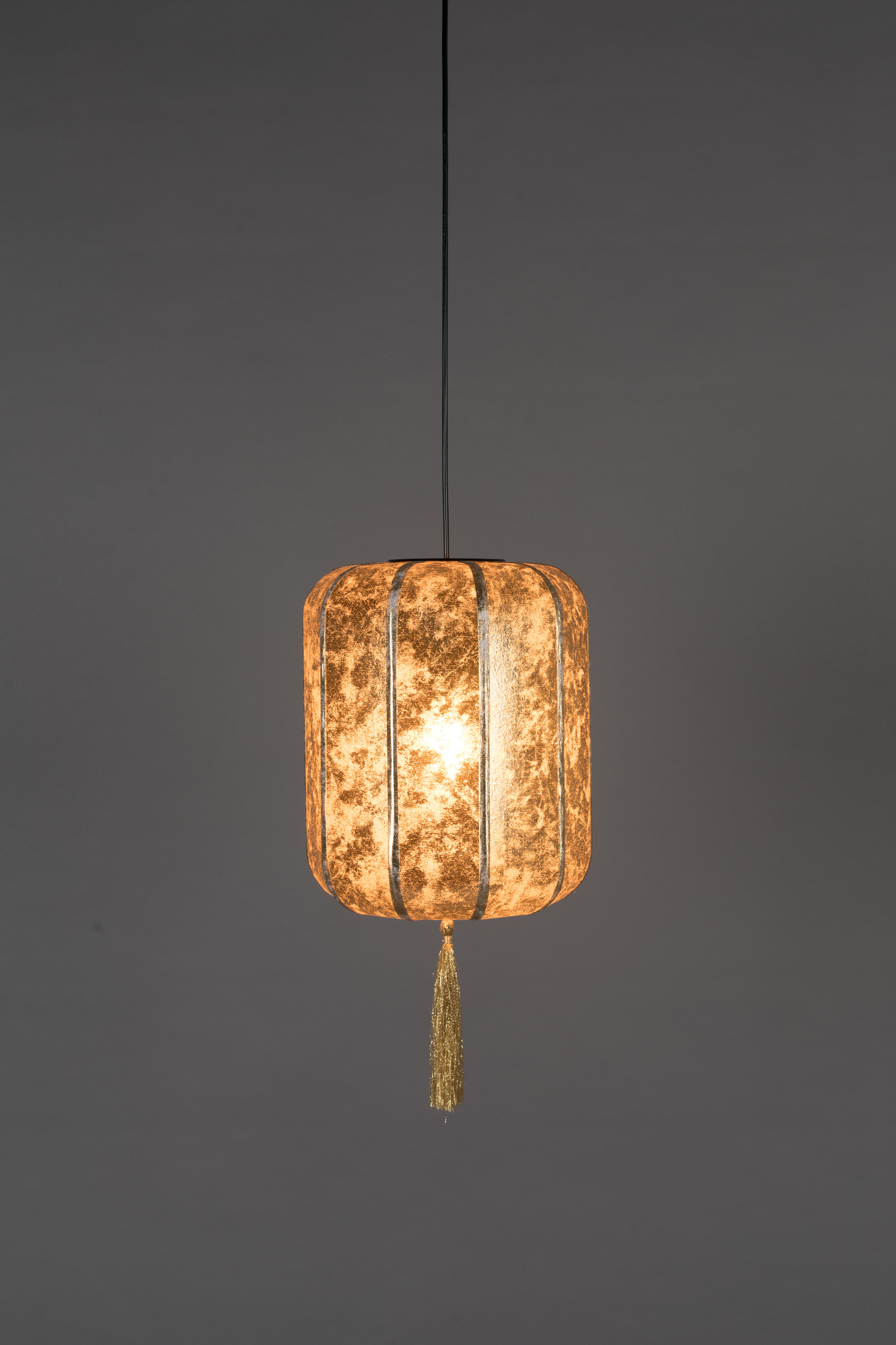 Dutchbone Hanglamp 'Suoni' 30cm, kleur Goud