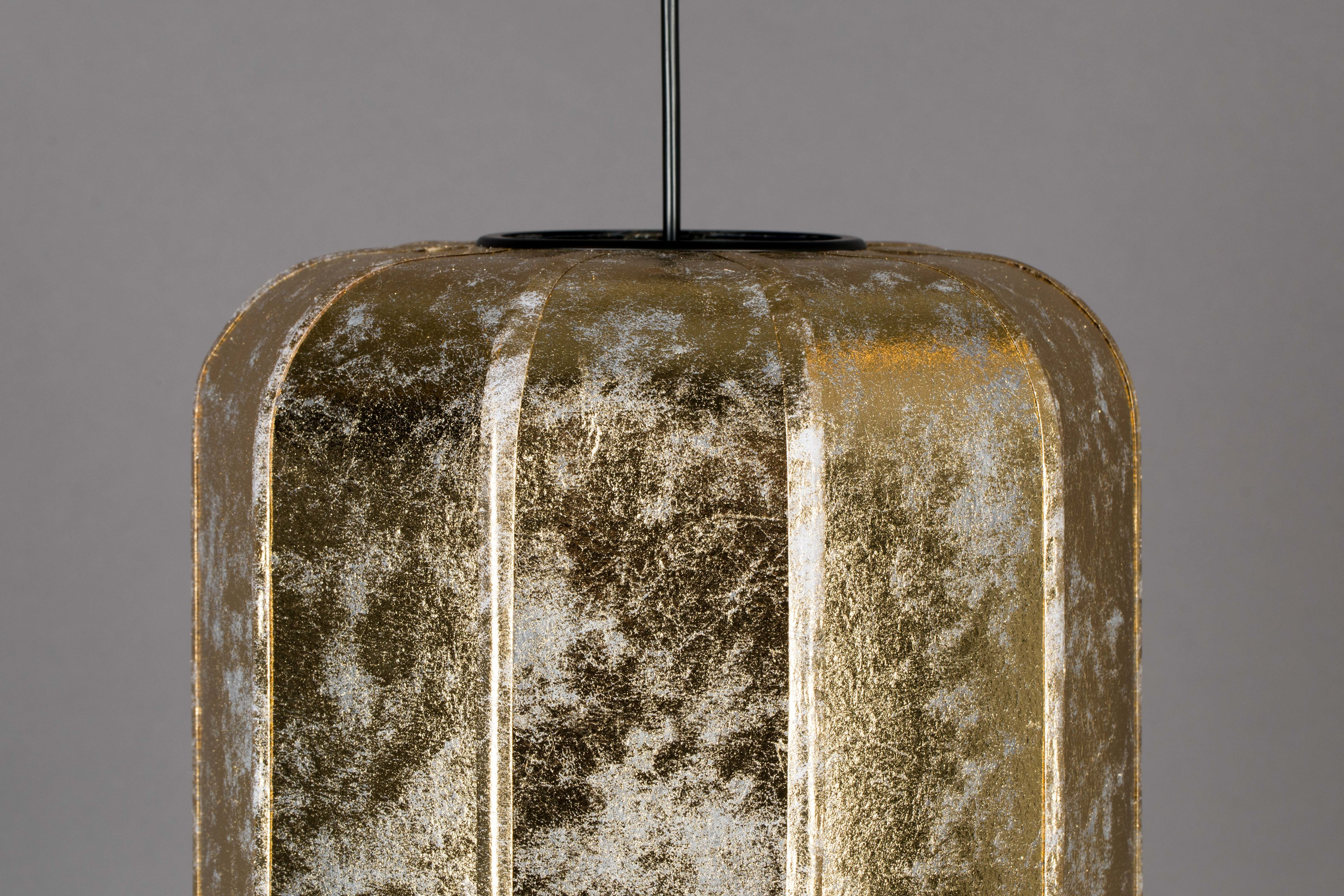Dutchbone Hanglamp 'Suoni' 30cm, kleur Goud
