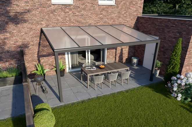 Greenline veranda 500x400 cm - polycarbonaat dak