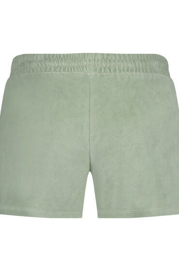 Hunkemöller Shorts Velours Pocket Groen