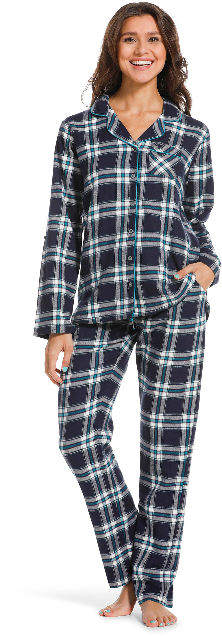 Rebelle dames pyjama flanel 21222-408-6-38