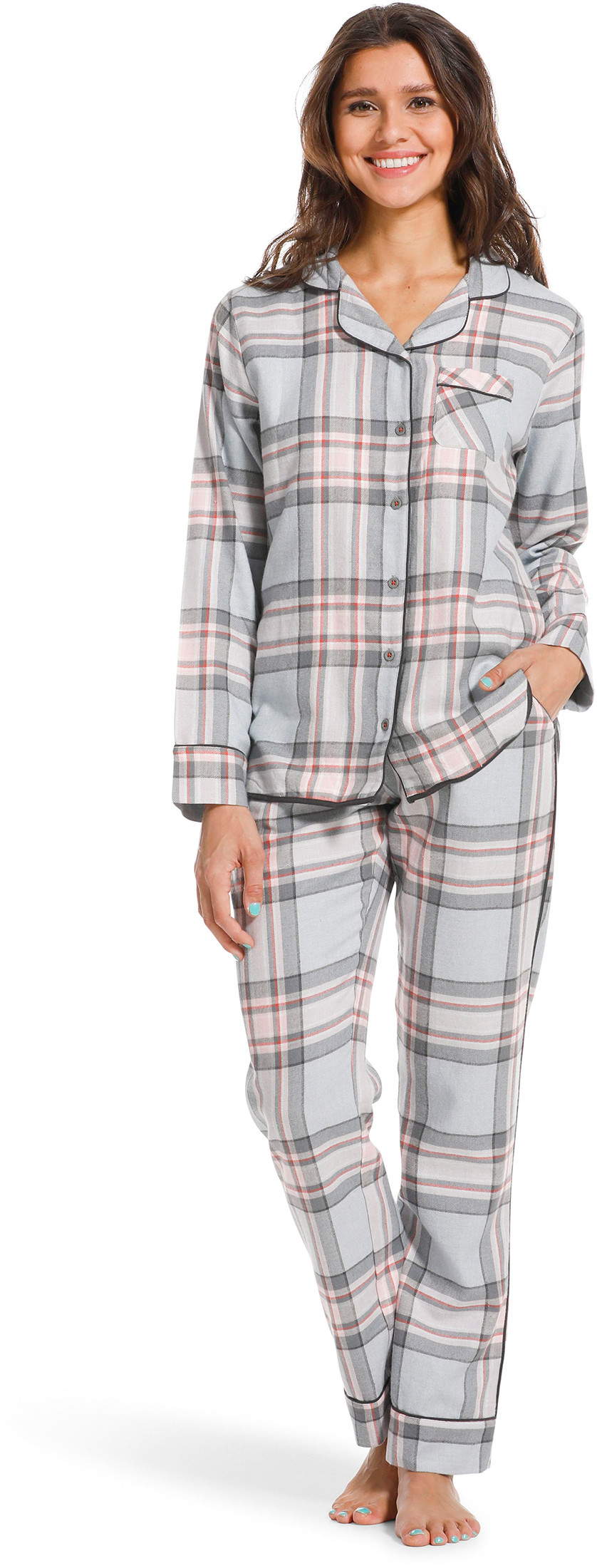 Rebelle dames pyjama flanel 21222-458-6-38