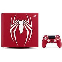 Sony Playstation 4 pro 1 TB [Spider-Man Limited Edition incl. draadloze controller] rood