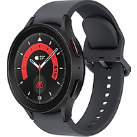 Samsung Galaxy Watch5 Pro 45 mm horlogekast van Black Titanium op Graphite Sport Band M/L [Wi-Fi]