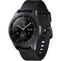 Samsung Galaxy Watch 42 mm zwart met siliconenarmband [wifi + 4G] zwart