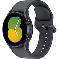 Samsung Galaxy Watch5 40 mm horlogekast van Black Aluminium op Graphite Sport Band S/M [Wi-Fi]
