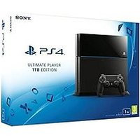 Sony PlayStation 4 1 TB [Ultimate Player Edition incl. draadloze controller] glanzend zwart