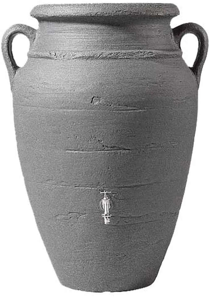 ANTIQUE amphora ton Antraciet 250 liter