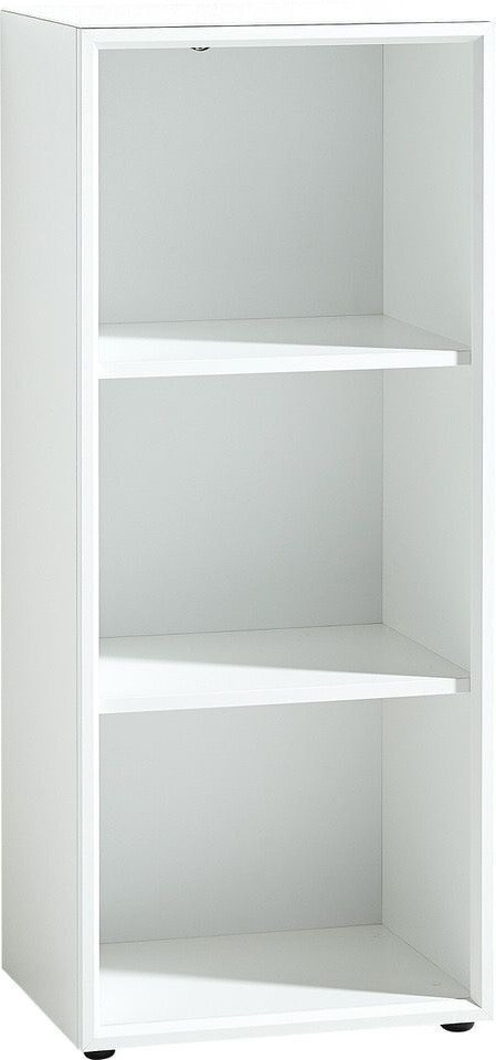 Boekenkast Monteria 120 cm hoog in wit