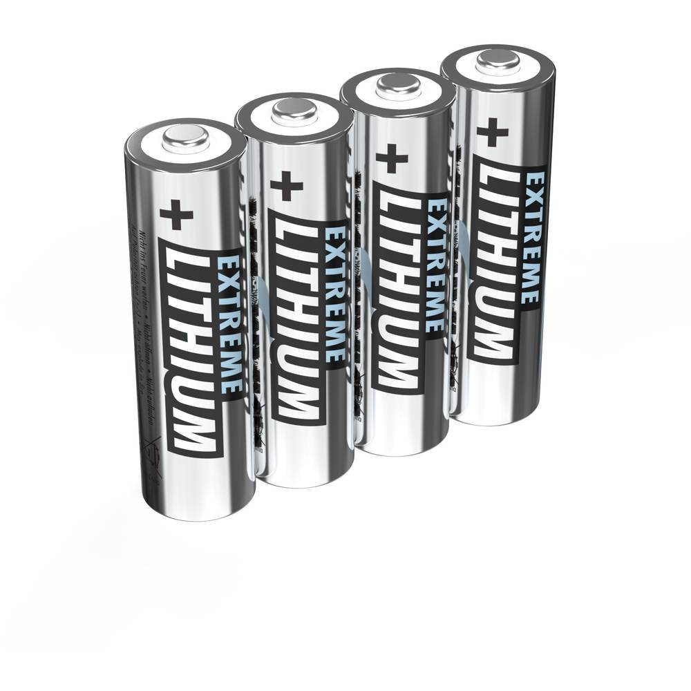 Ansmann Extreme AA batterij (penlite) Lithium 2850 mAh 1.5 V 4 stuk(s)