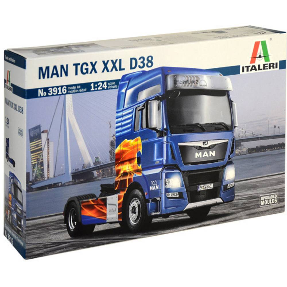 Italeri 510003916 MAN TGX XXL D38 E6 Vrachtwagen (bouwpakket) 1:24