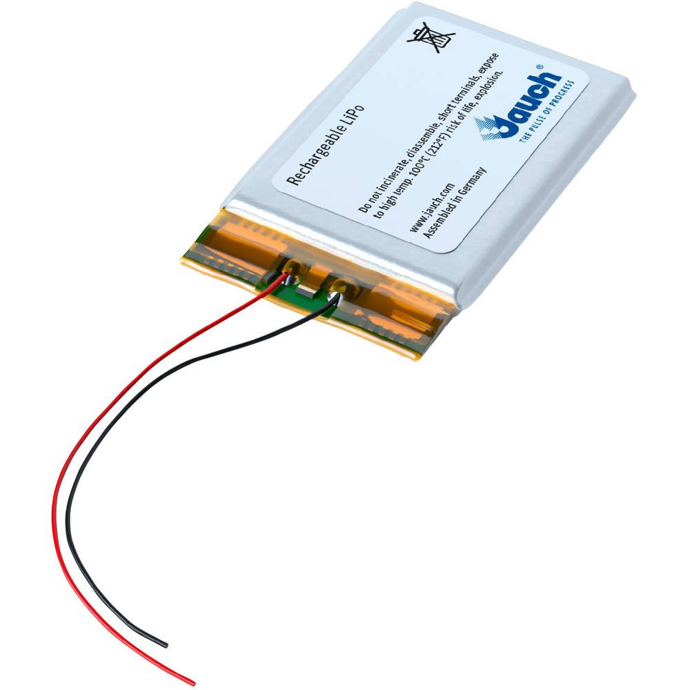 Jauch Quartz LP802036JU Speciale oplaadbare batterij Prismatisch Kabel LiPo 3.7 V 480 mAh