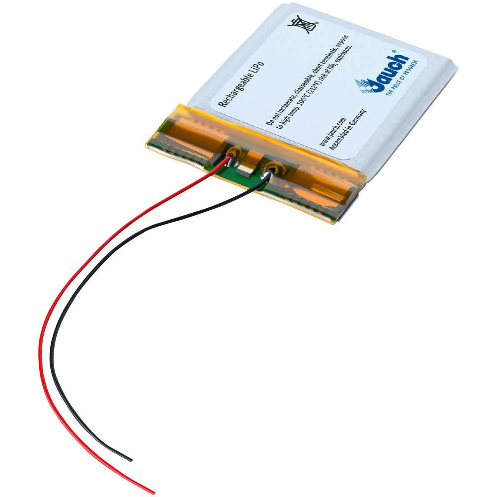 Jauch Quartz LP333437JU Speciale oplaadbare batterij Prismatisch Kabel LiPo 3.7 V 430 mAh