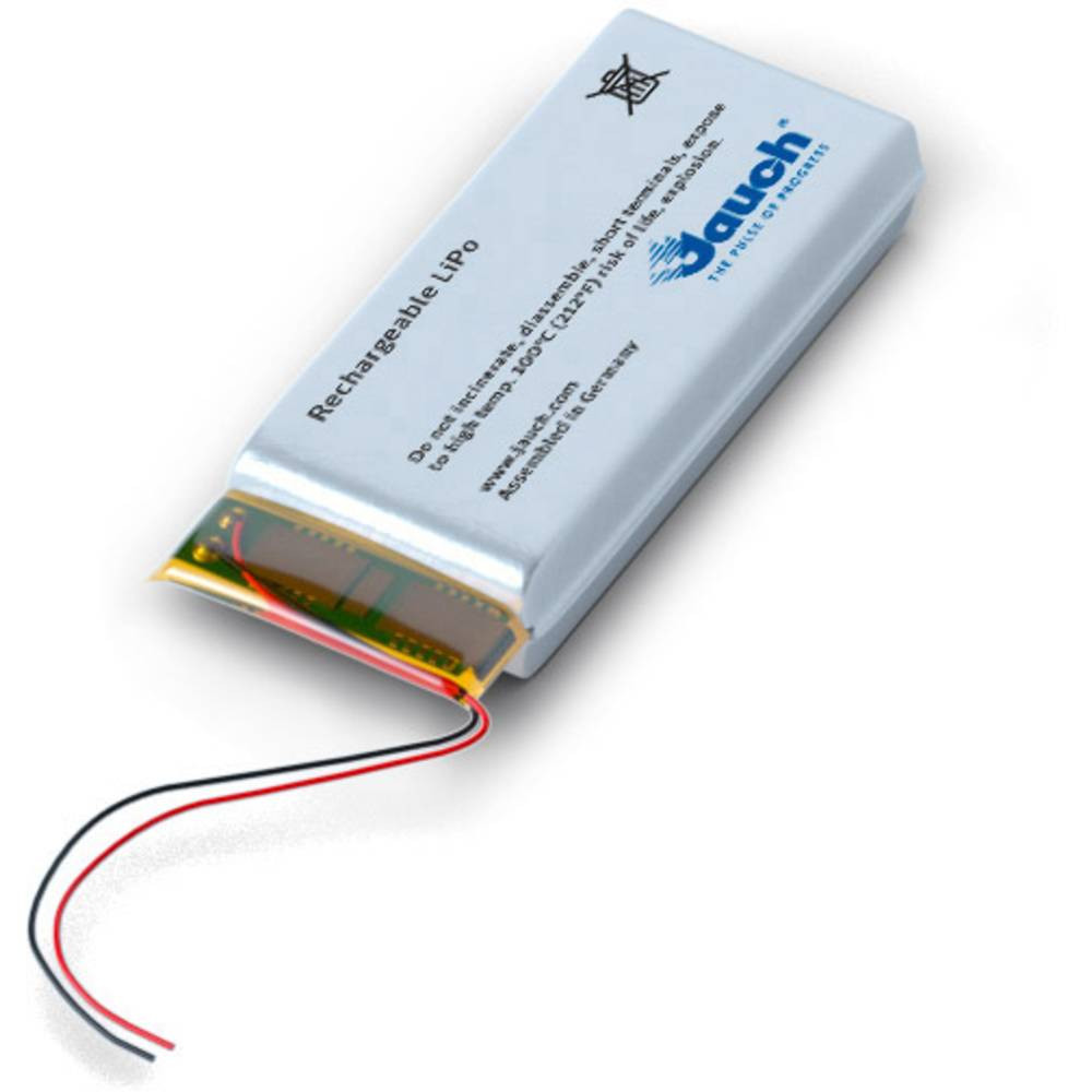 Jauch Quartz LP502030JH Speciale oplaadbare batterij Prismatisch Kabel LiPo 3.7 V 260 mAh