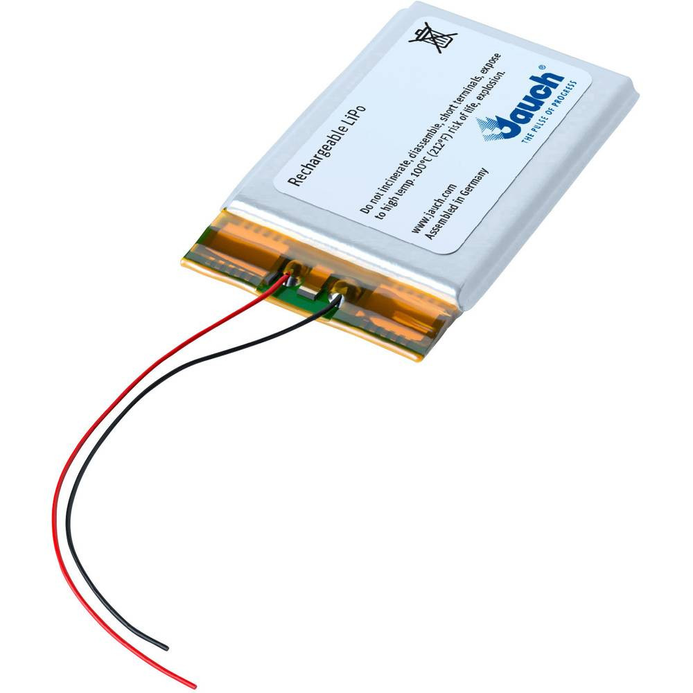 Jauch Quartz LP603048JK Speciale oplaadbare batterij Prismatisch Kabel LiPo 3.7 V 850 mAh