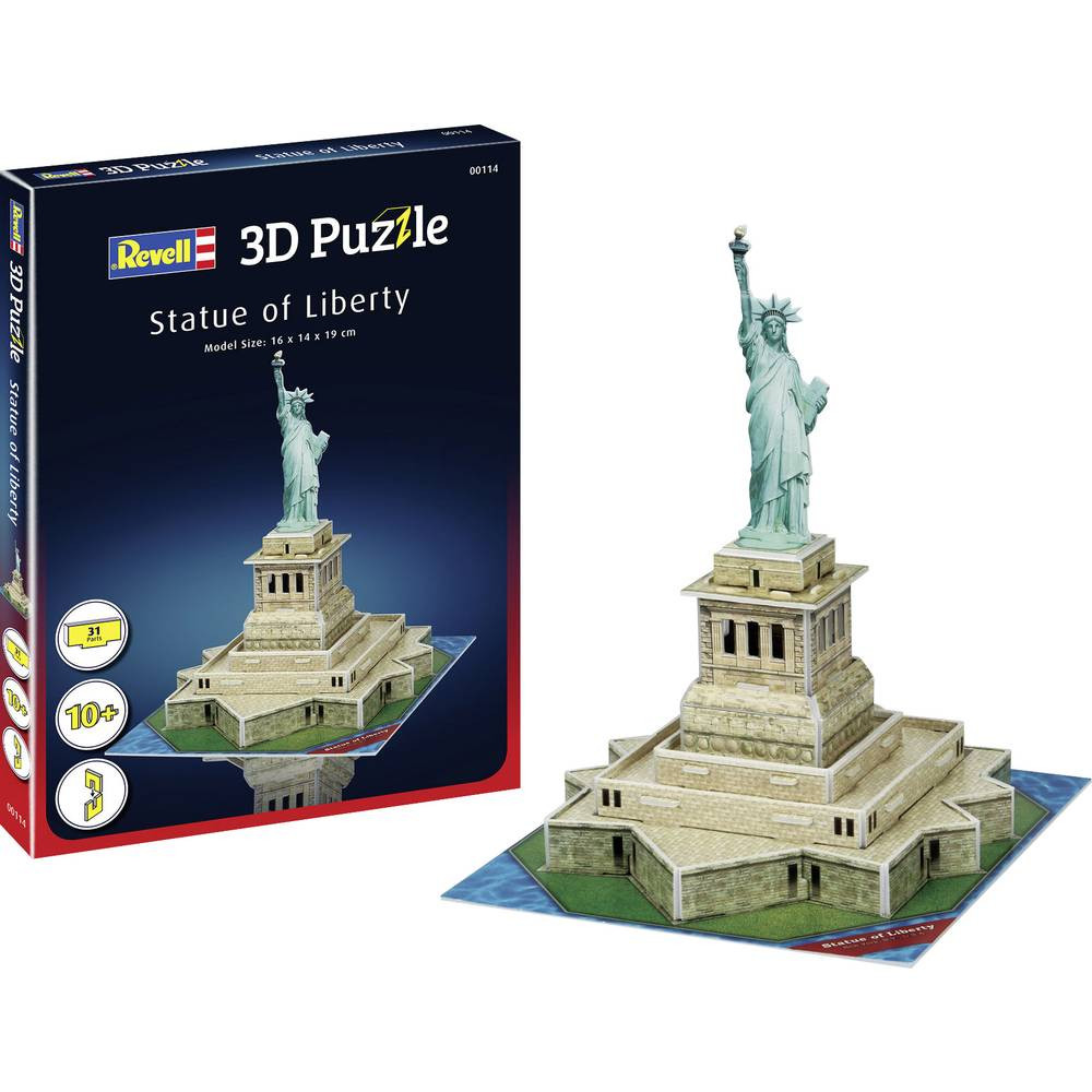 Revell 00114 3D-Puzzle Statue de la Liberté Aantal puzzelstukjes: 31