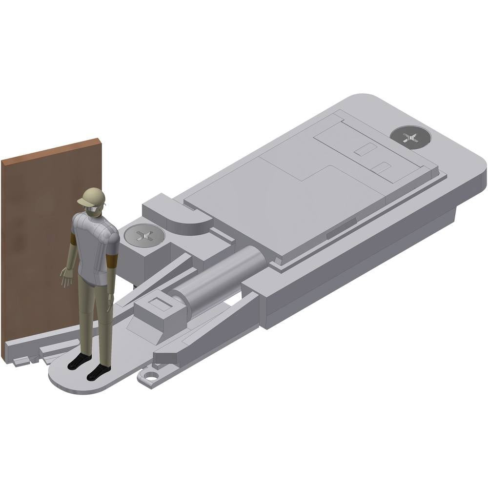 Viessmann Modelltechnik 4570 H0 Motorische deuraandrijving met bewegende figuur