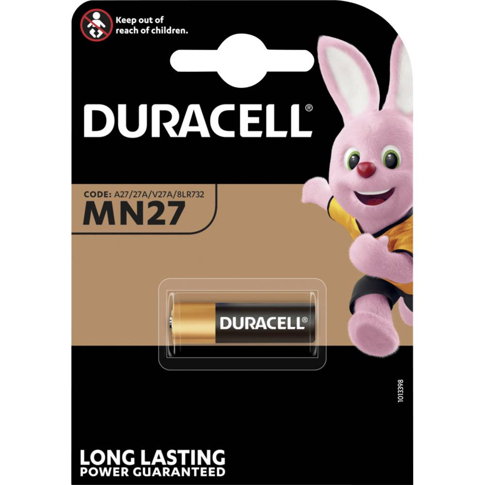 Duracell MN27 Speciale batterij 27A Alkaline 12 V 18 mAh 1 stuk(s)