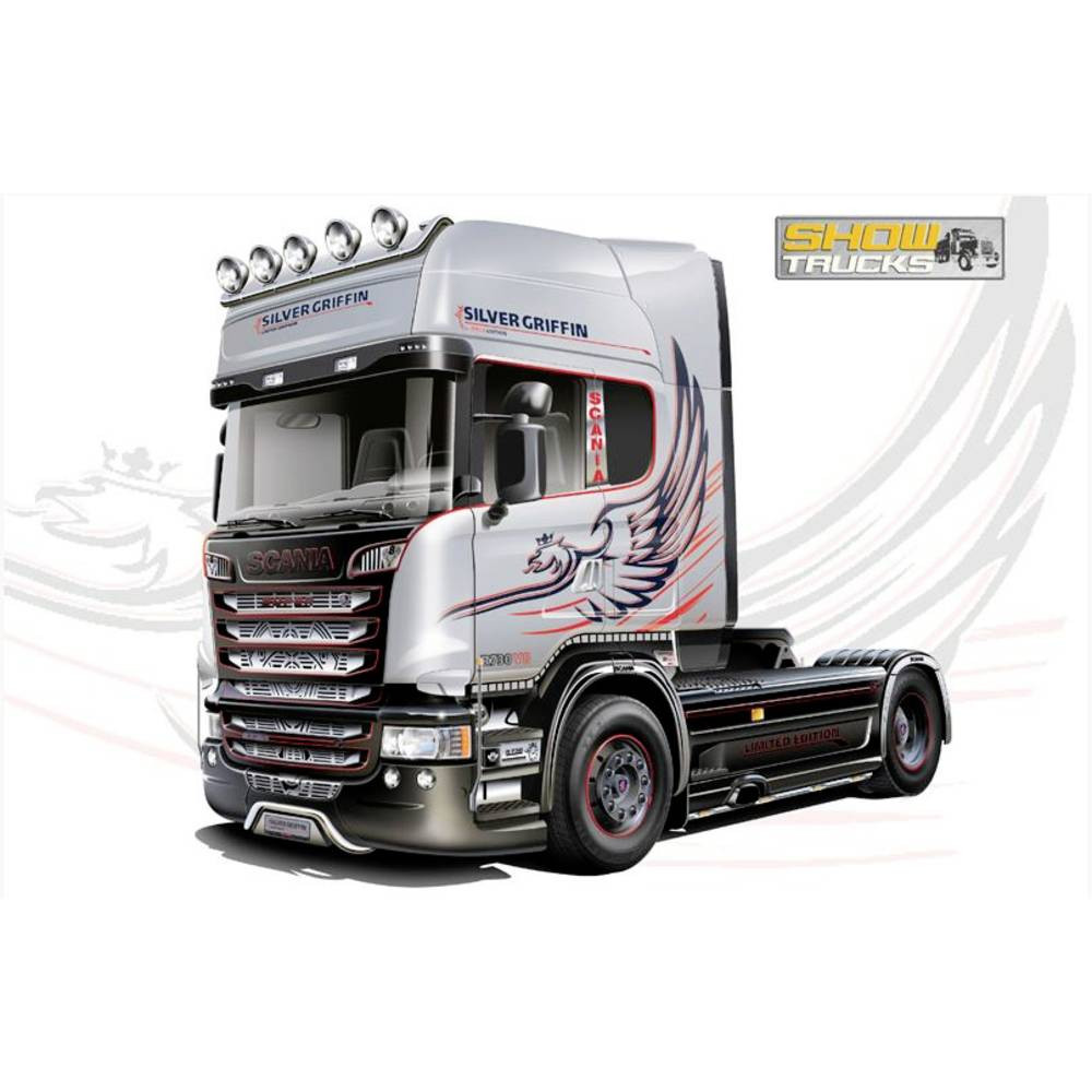 Italeri 3906 Scania R730 Streamline 4x2 Vrachtwagen (bouwpakket) 1:24