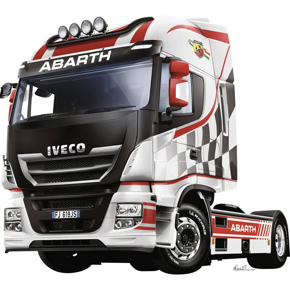 Italeri 3934 Iveco HI-WY E5 Abarth Vrachtwagen (bouwpakket) 1:24