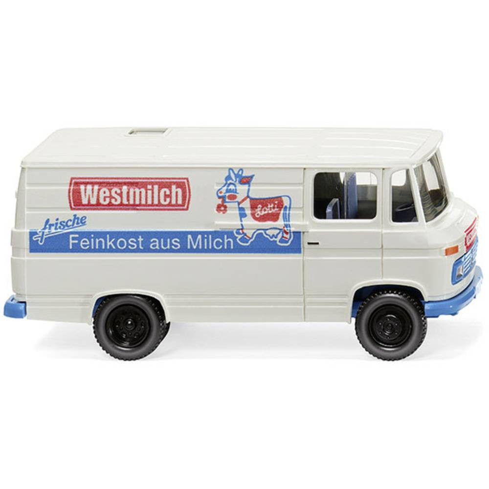 Wiking 027058 H0 Vrachtwagen Mercedes Benz L 406 bestelwagen Westmilch