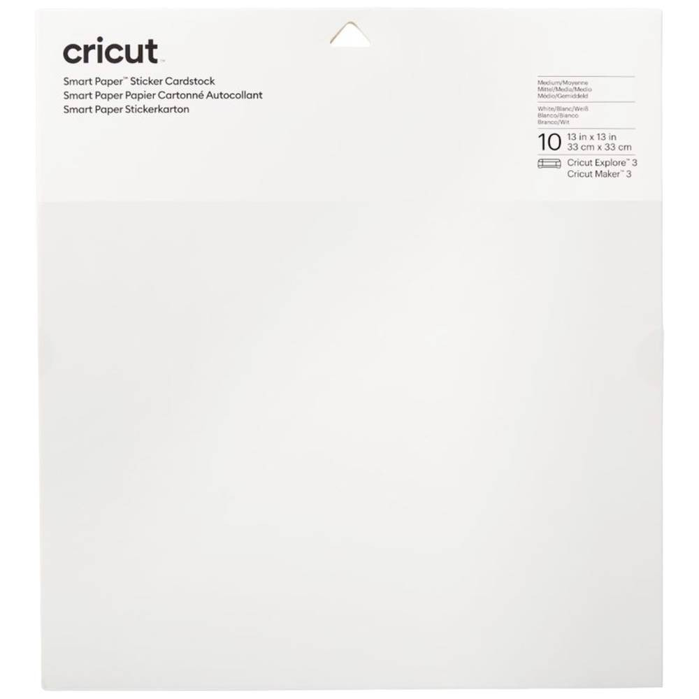 Cricut Smart Paper™ Gekleurd karton Snijbreedte 30.5 cm Wit