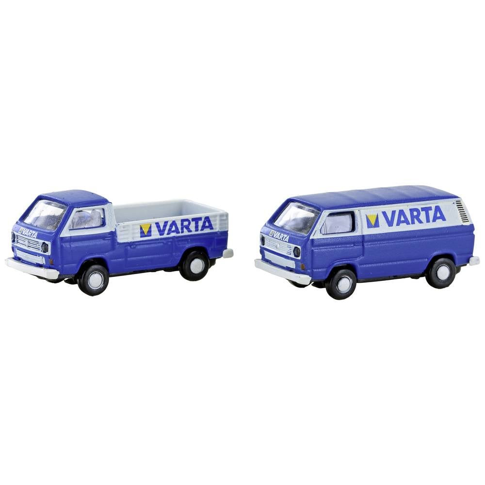 Minis by Lemke LC4345 N Auto Volkswagen Set van 2 stuks T3 Varta