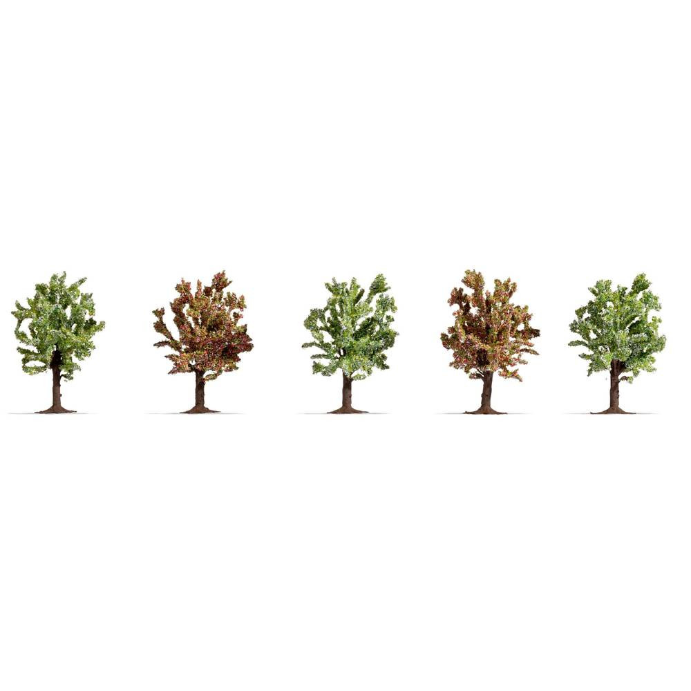 NOCH 25615 Set bomen Fruitboom in bloei 80 mm (max) 5 stuk(s)