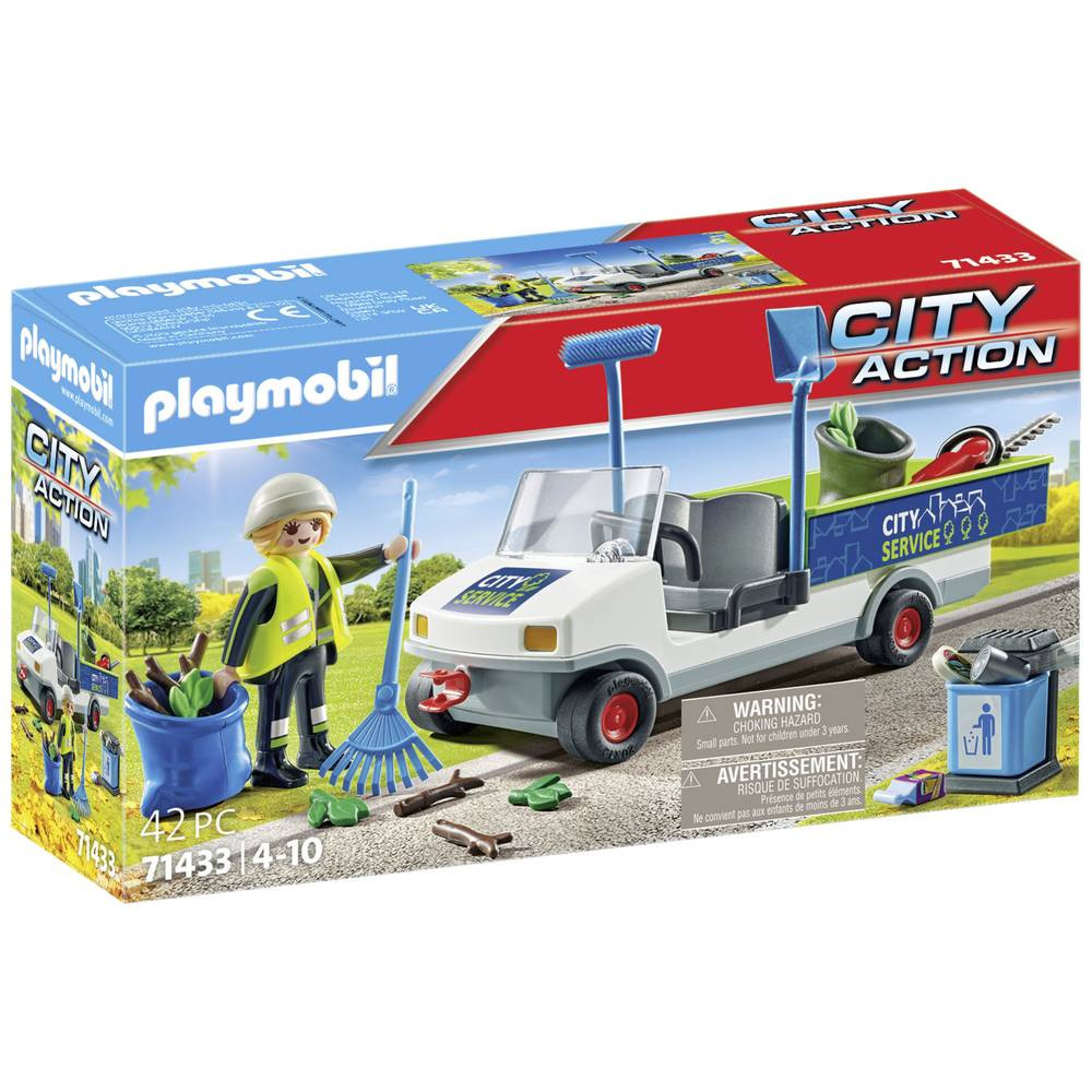 Playmobil City Action Stadsreiniging met e-voertuig 71433