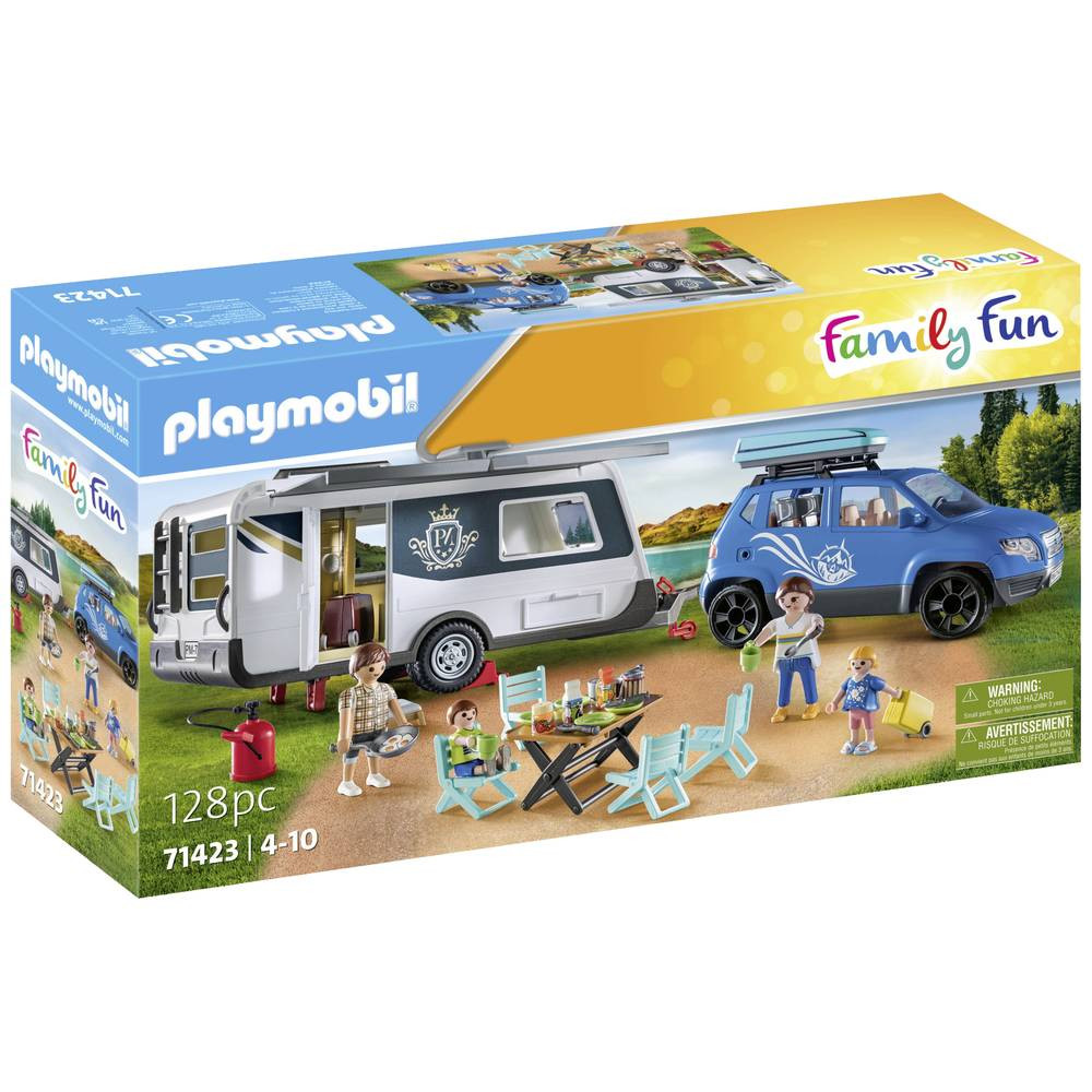Playmobil Family Fun Caravan met auto 71423