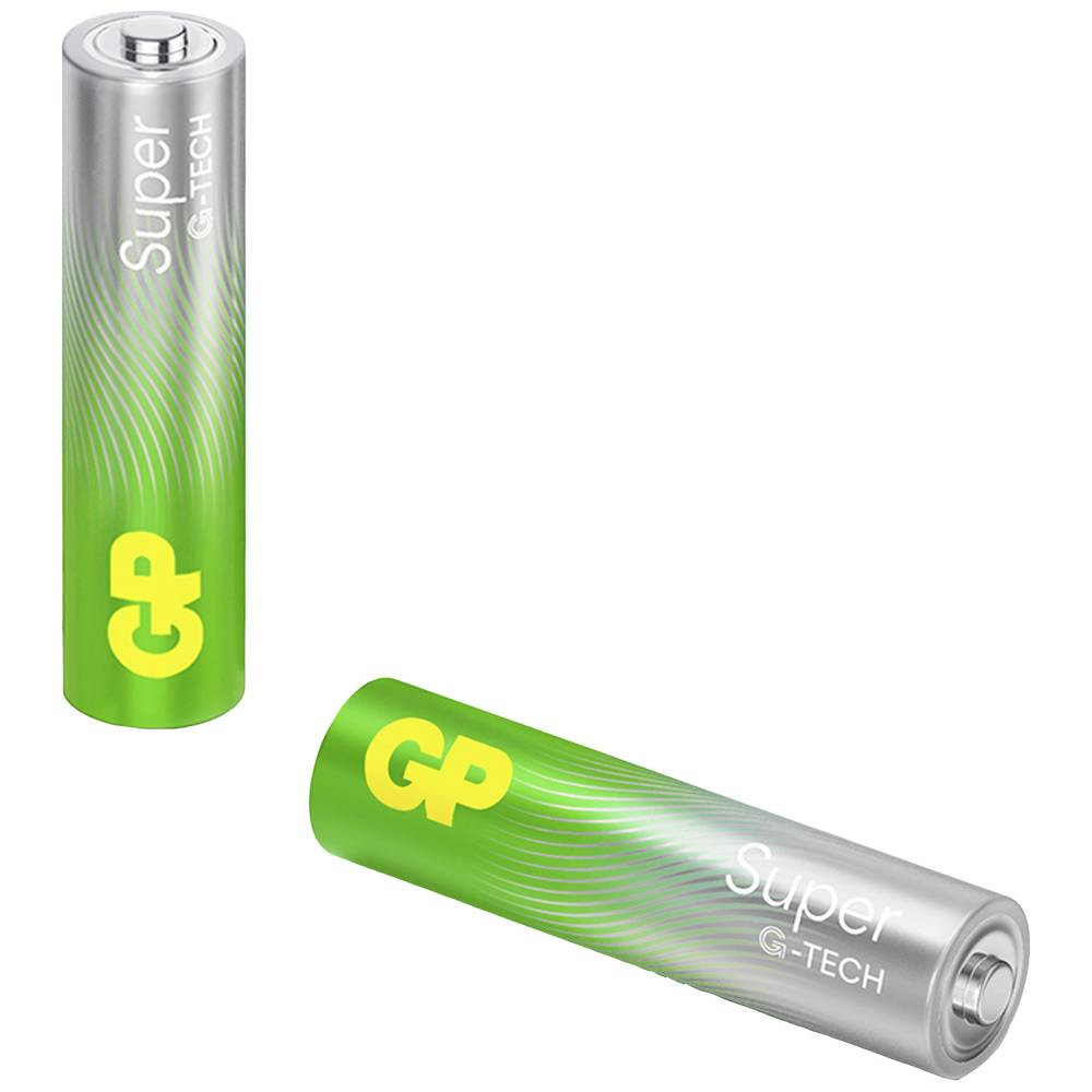 GP Batteries Super AAA batterij (potlood) Alkaline 1.5 V 2 stuk(s)