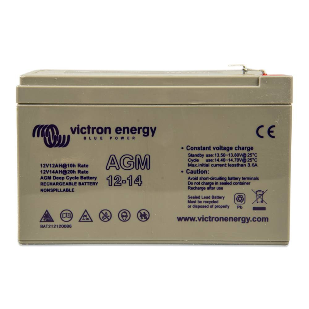 Victron Energy AGM Super Cycle 12V 15A Loodaccu 12 V 15 Ah Loodvlies (AGM) (b x h x d) 151 x 103 x 100 mm