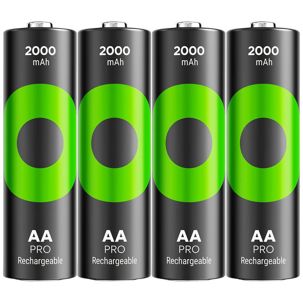 GP Batteries ReCyko Pro Oplaadbare AA batterij (penlite) NiMH 2000 mAh 1.2 V 4 stuk(s)