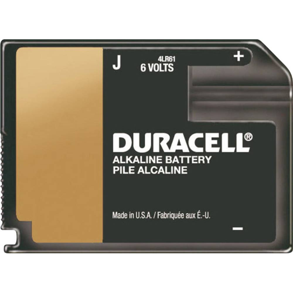 Duracell 4LR61 Block Speciale batterij 6V (flat pack) Alkaline 6 V 500 mAh 1 stuk(s)