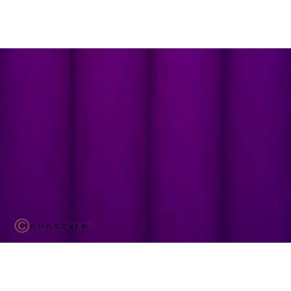 Oracover 21-015-010 Strijkfolie (l x b) 10 m x 60 cm Violet (fluorescerend)