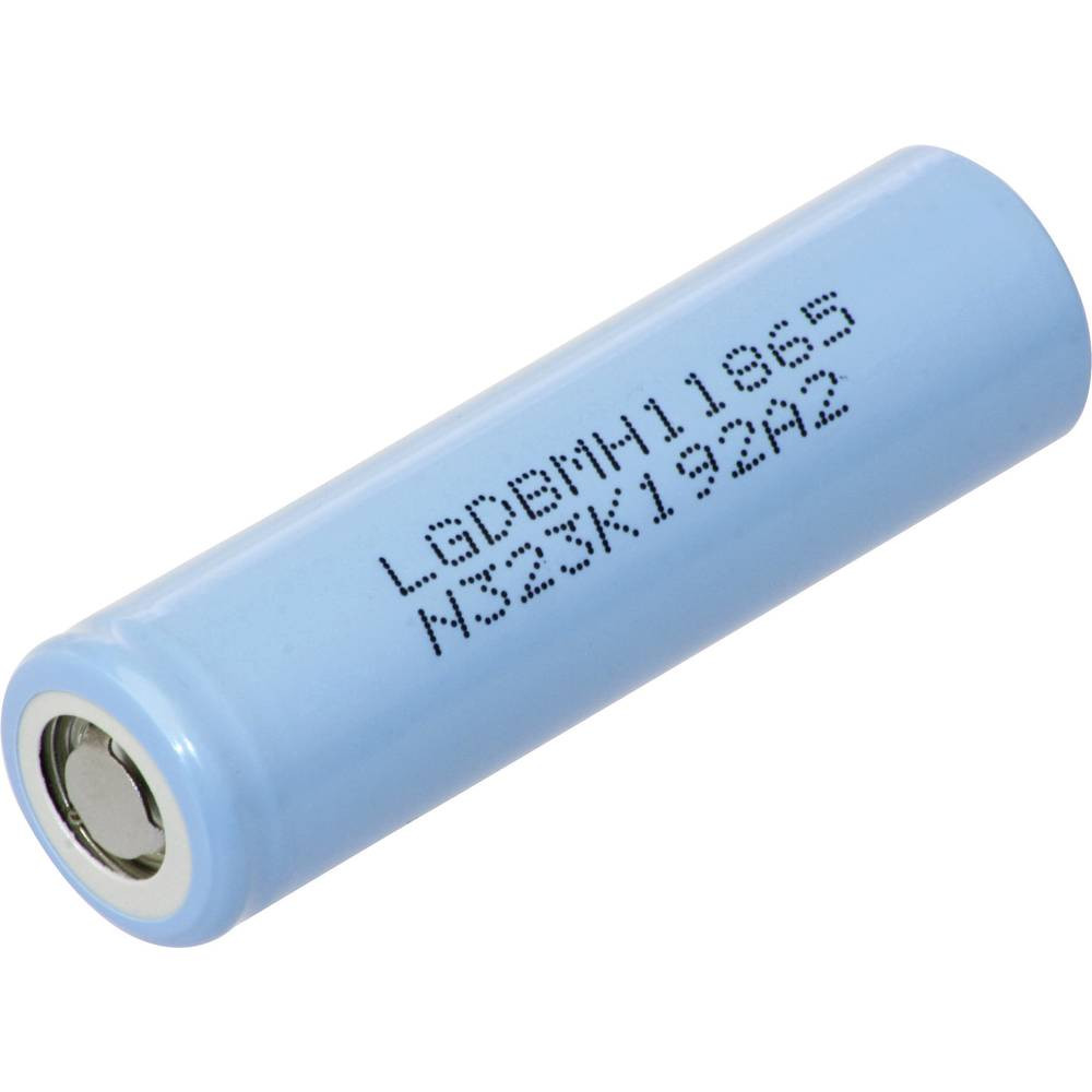LG Chem INR18650MH1 Speciale oplaadbare batterij 18650 Geschikt voor hoge stroomsterktes Li-ion 3.7 V 3000 mAh