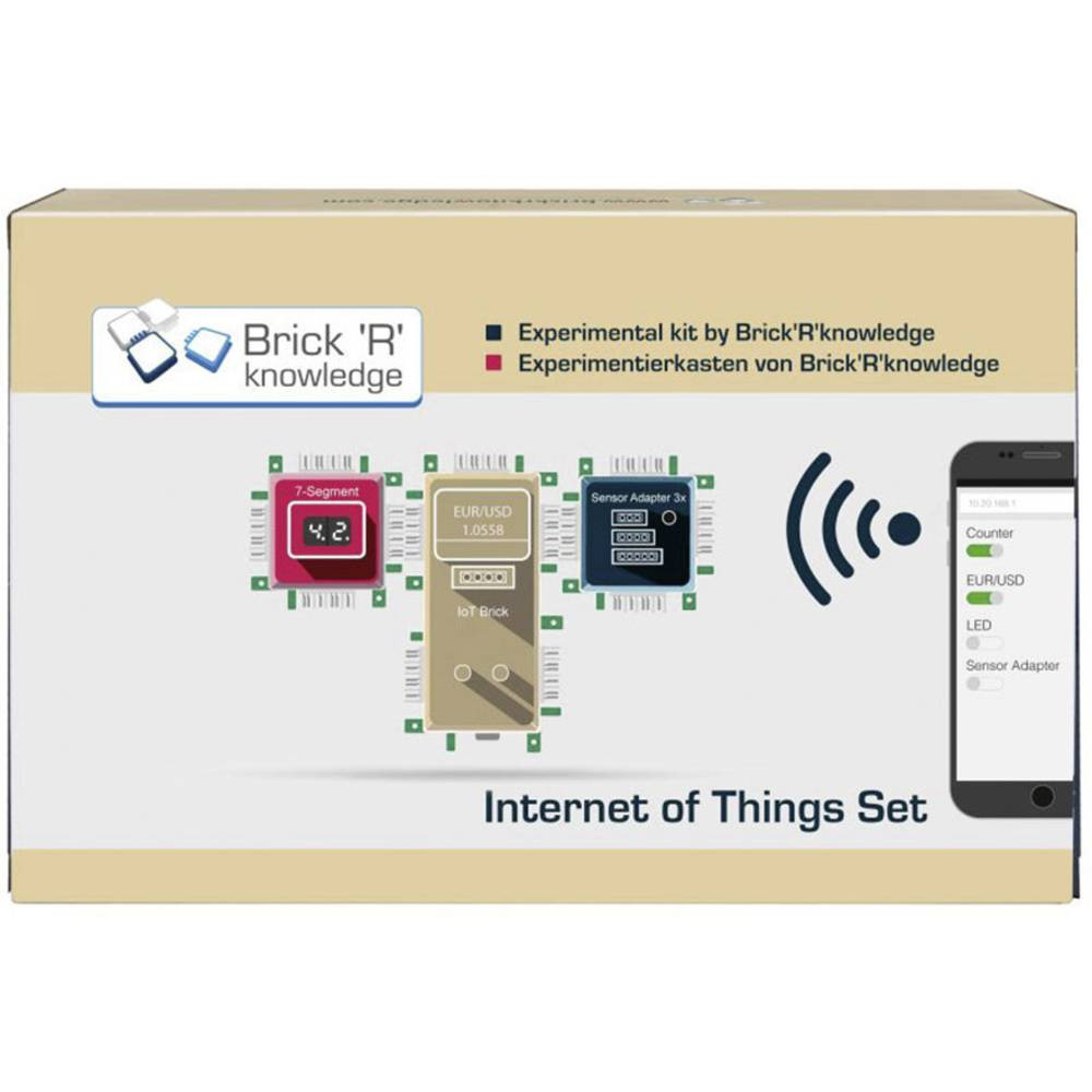 Brick´R´Knowledge 138090 Internet of Things Set IoT Experimenteerset