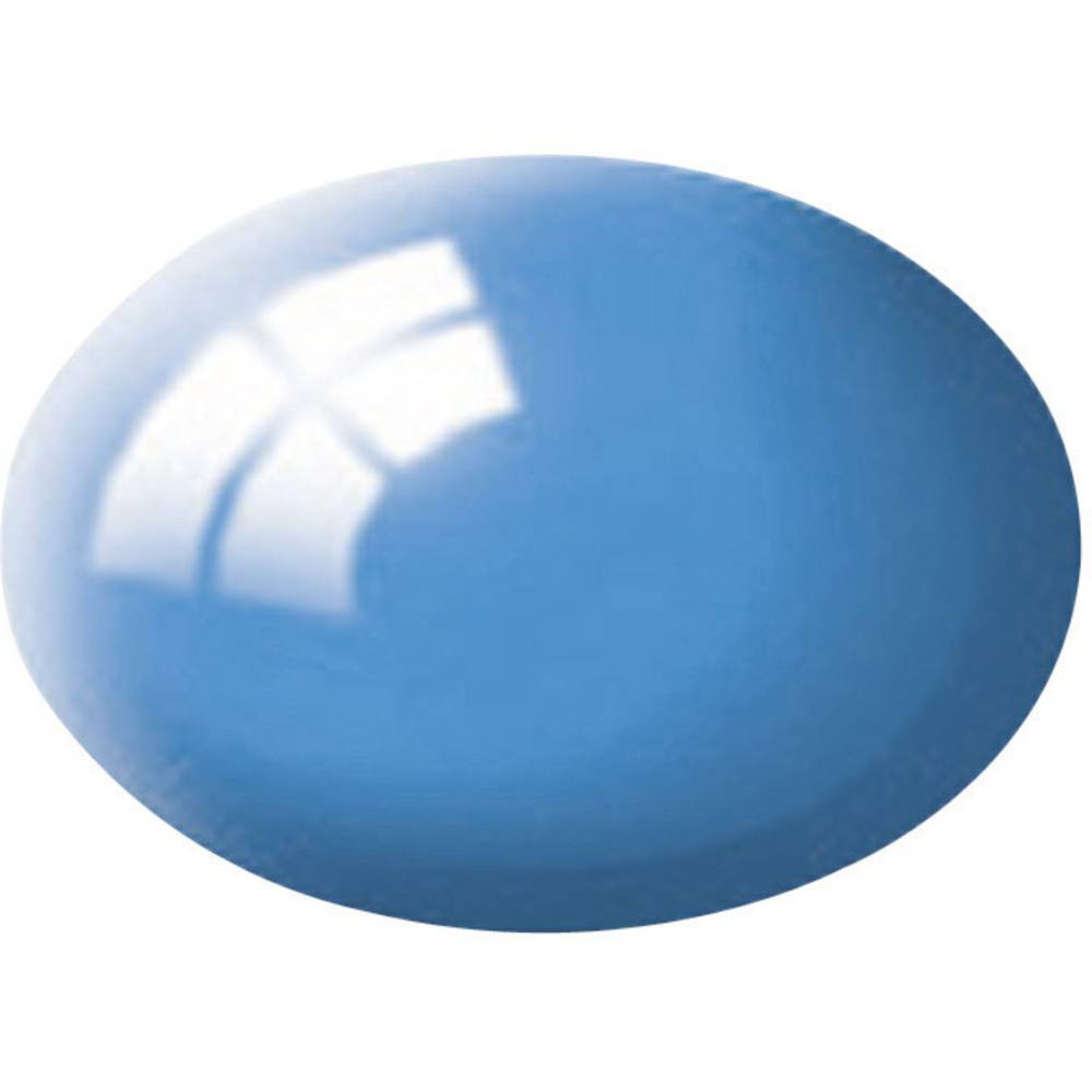 Revell 36150 Aqua Color verf Lichtblauw (glanzend) Kleurcode: 50 RAL-kleurcode: 5012 Doos 18 ml