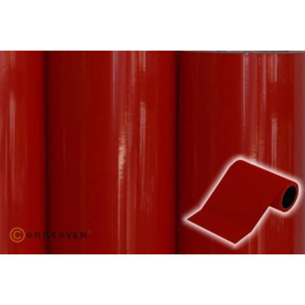 Oracover 27-023-005 Decoratiestrepen Oratrim (l x b) 5 m x 9.5 cm Ferrari-rood