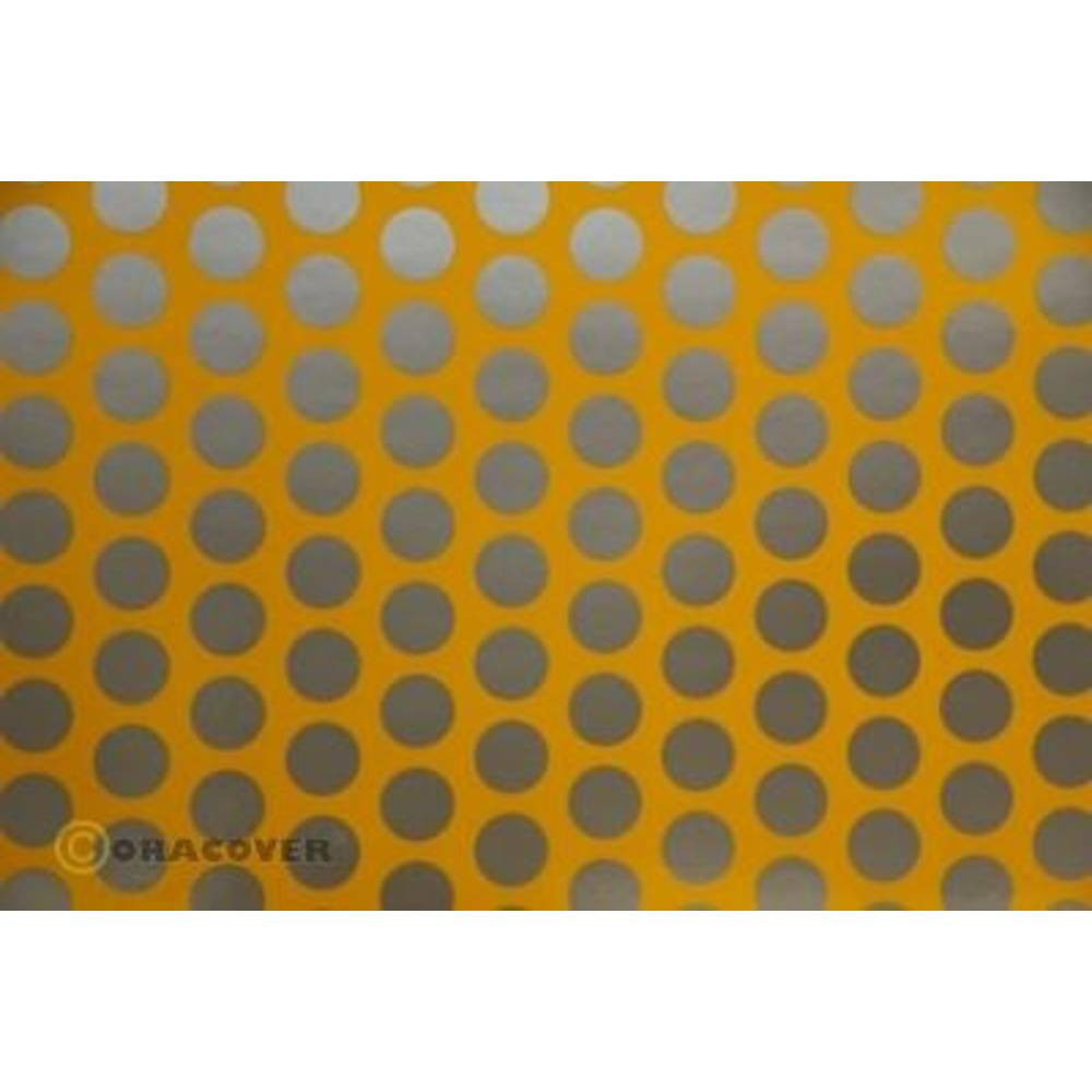 Oracover Orastick Fun 1 45-030-091-002 Plakfolie (l x b) 2 m x 60 cm Cub-geel, Zilver